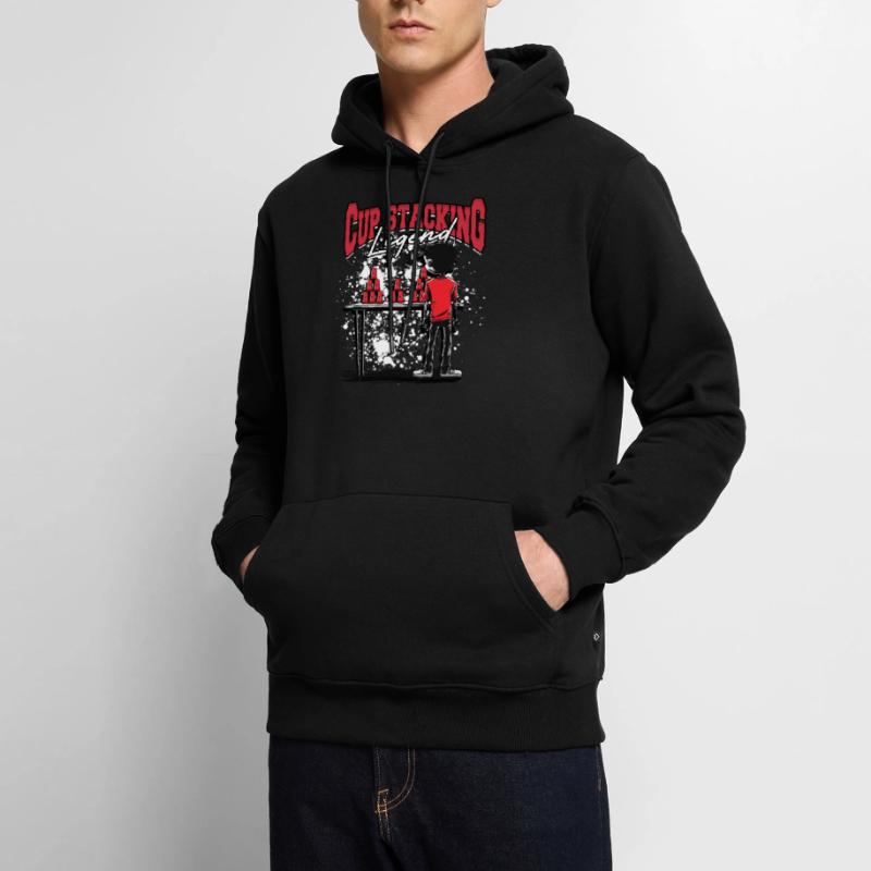 Speed Stacking Legend Cup Stacking Männer Premium Bio Hoodie
