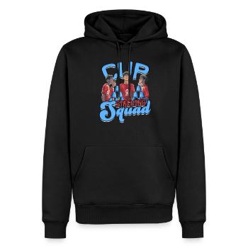 Sport Stacking Speed Stacker Cup Stacking Squad - Männer Premium Bio Hoodie - Schwarz - Vorne - Nico (187cm)