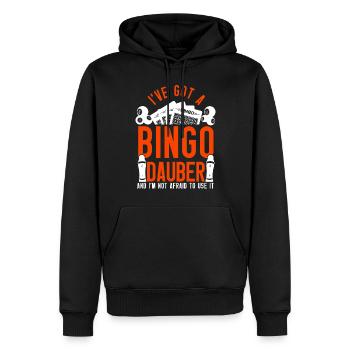 Bingo Player I've Got A Bingo - Männer Premium Bio Hoodie - Schwarz - Vorne - Nico (187cm)