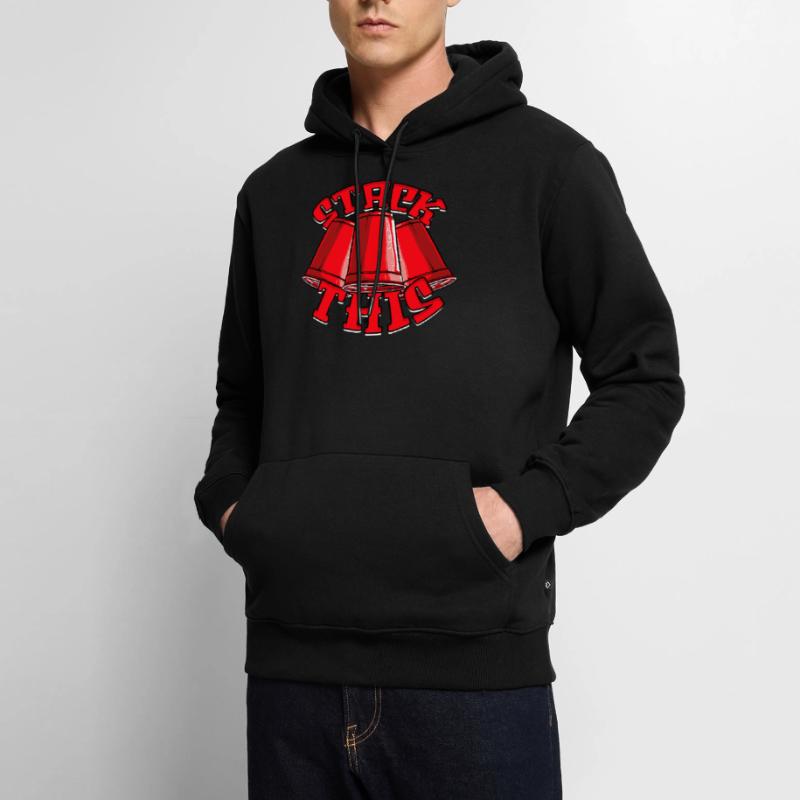Sport Stacking Stack This Cup Stacking Männer Premium Bio Hoodie