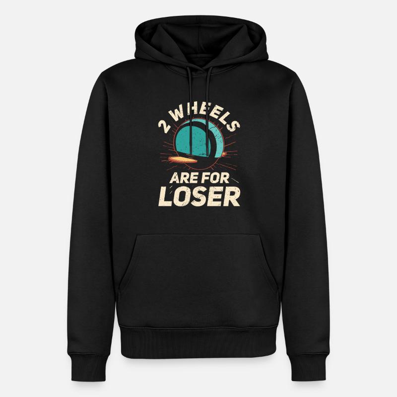 Euc E-unicycle Elektrisches Einrad - Männer Premium Bio Hoodie - Schwarz
