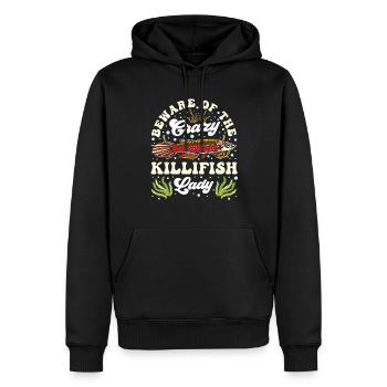 Killifish Owner Aquarium Enthusiasts - Men’s Premium Organic Hoodie - black - Front - Nico (187cm)