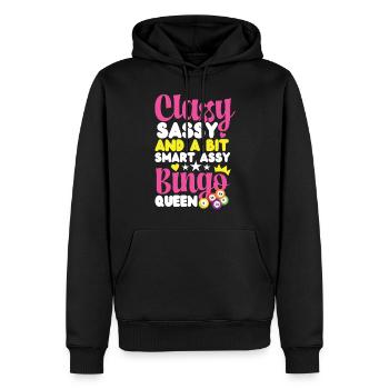 Bingo Player Classy Sassy And A - Männer Premium Bio Hoodie - Schwarz - Vorne - Nico (187cm)