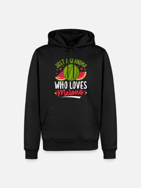 Melon Poison - Men’s Premium Organic Hoodie - black