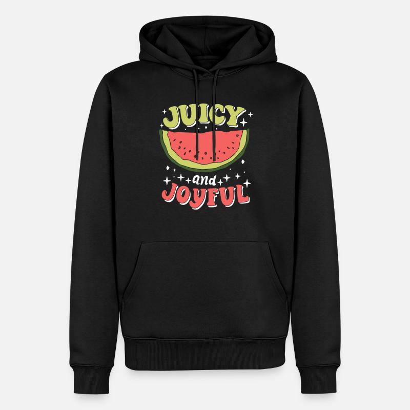 Melon Poison - Sweat à capuche Premium bio Homme - noir