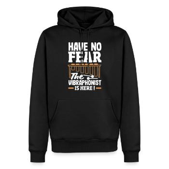 Vibraphon-musikinstrument - Männer Premium Bio Hoodie - Schwarz - Vorne - Nico (187cm)