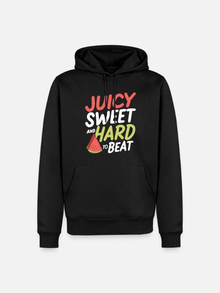 Melon Poison - Sweat à capuche Premium bio Homme - noir