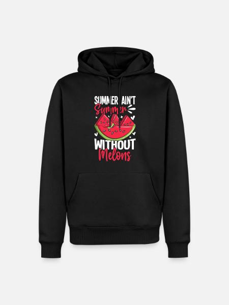Melon Poison - Men’s Premium Organic Hoodie - black