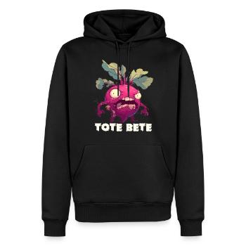 Halloween Rote Bete Tote Beete Tote Bete - Männer Premium Bio Hoodie - Schwarz - Vorne - Nico (187cm)