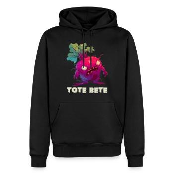 Halloween Rote Bete Tote Beete Tote Bete - Männer Premium Bio Hoodie - Schwarz - Vorne - Nico (187cm)
