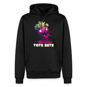Halloween Rote Bete Tote Beete Tote Bete - Männer Premium Bio Hoodie - Schwarz - Vorne - Nico (187cm)
