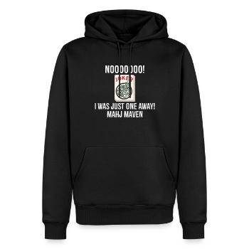 Mahjong Mah Jong Chinesisches Spiel Mah Jongg - Männer Premium Bio Hoodie - Schwarz - Vorne - Nico (187cm)