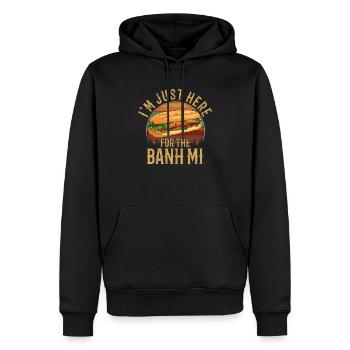 Banh Mi Vietnamese Food - Männer Premium Bio Hoodie - Schwarz - Vorne - Nico (187cm)