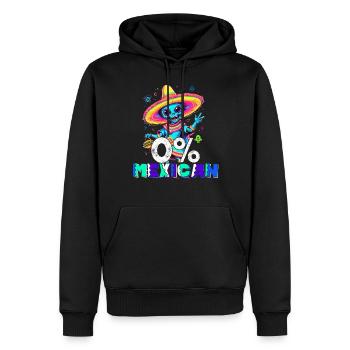Lustiger Fiesta Spruch Kein Mexikaner Feiern - Männer Premium Bio Hoodie - Schwarz - Vorne - Nico (187cm)