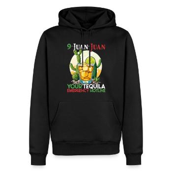 Lustiger Tequila Spruch Cinco De Mayo Design - Männer Premium Bio Hoodie - Schwarz - Vorne - Nico (187cm)