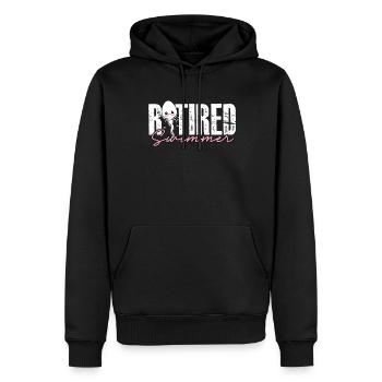Vasectomie Retried Swimmer - Sweat à capuche Premium bio Homme - noir - Devant - Nico (187cm)