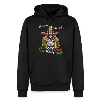 Lustige Tequila Era Cinco De Mayo Mexiko Design - Männer Premium Bio Hoodie - Schwarz - Vorne - Nico (187cm)