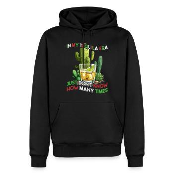 Lustige Tequila Era Cinco De Mayo Mexiko - Männer Premium Bio Hoodie - Schwarz - Vorne - Nico (187cm)
