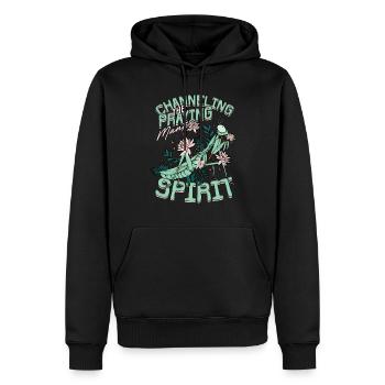 Mante religieuse Mante Mante Mante Mante Mante - Sweat à capuche Premium bio Homme - noir - Devant - Nico (187cm)