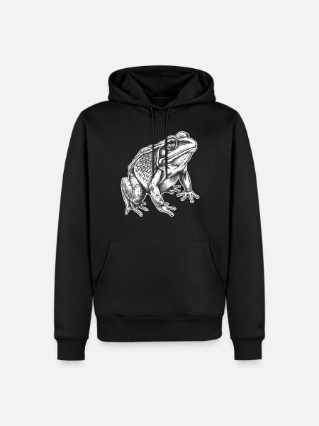 Bullfrogs Bullfrog - Men’s Premium Organic Hoodie - black