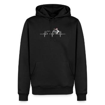 Tree Frog Baumfrösche Baumfrosch - Männer Premium Bio Hoodie - Schwarz - Vorne - Nico (187cm)