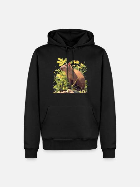 Agouti Agutis Aguti - Men’s Premium Organic Hoodie - black
