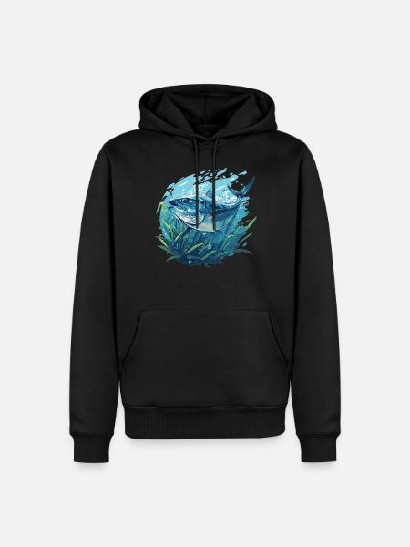Tuna Thunfische Thunfisch - Men’s Premium Organic Hoodie - black