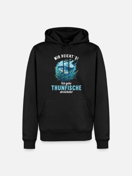 Tuna Thunfische Thunfisch - Men’s Premium Organic Hoodie - black
