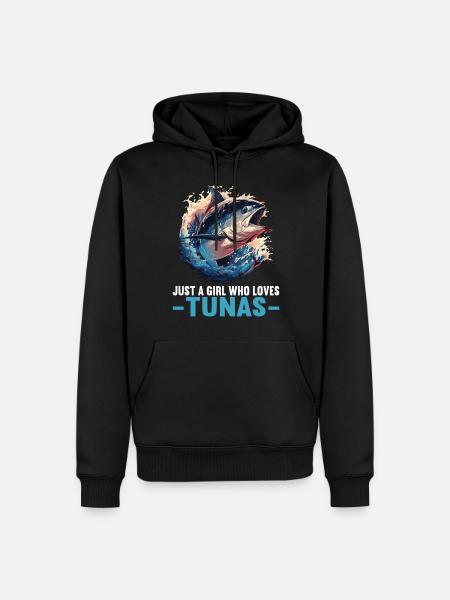 Tuna Thunfische Thunfisch - Men’s Premium Organic Hoodie - black
