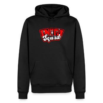 Architecte de personnalité de l’équipe INTJ - Sweat à capuche Premium bio Homme - noir - Devant - Nico (187cm)