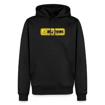 C’est un truc INTJ que vous ne comprendriez pas - Sweat à capuche Premium bio Homme - noir - Devant - Nico (187cm)