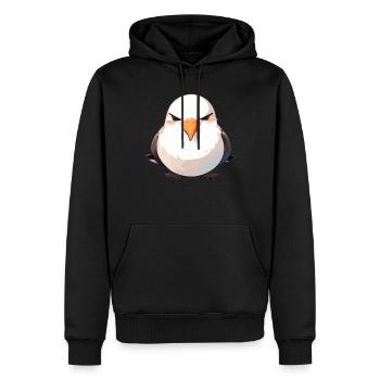 Albatross Albatrosse Albatros - Männer Premium Bio Hoodie - Schwarz - Vorne - Nico (187cm)