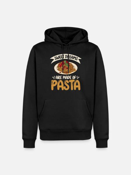 Pasta Lover Gifts - Men’s Premium Organic Hoodie - black