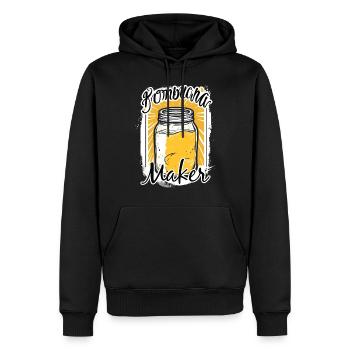 Kombucha Maker Kombucha Tee liebhaber - Männer Premium Bio Hoodie - Schwarz - Vorne - Nico (187cm)