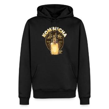 Kombucha Maker Kombucha Tee liebhaber - Männer Premium Bio Hoodie - Schwarz - Vorne - Nico (187cm)