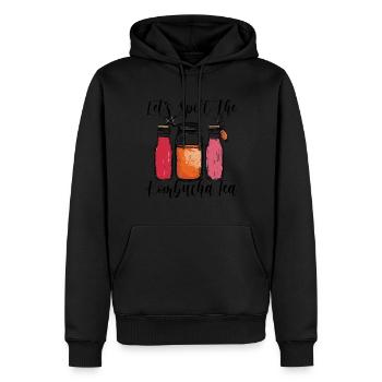 Kombucha Maker Kombucha Tee liebhaber - Männer Premium Bio Hoodie - Schwarz - Vorne - Nico (187cm)