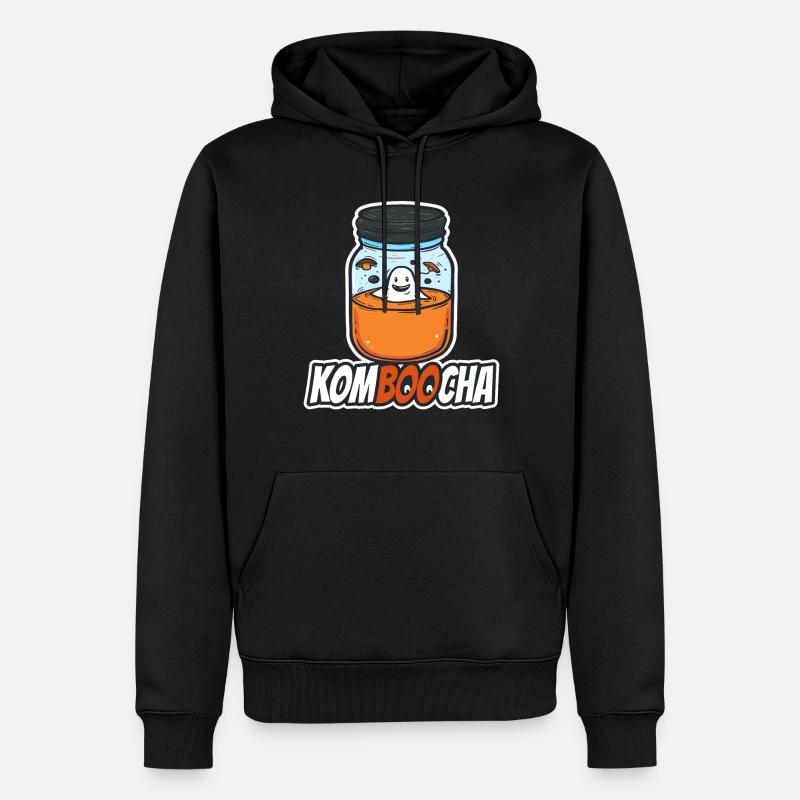 Kombucha Maker Kombucha Tea Lovers - Sweat à capuche Premium bio Homme - noir