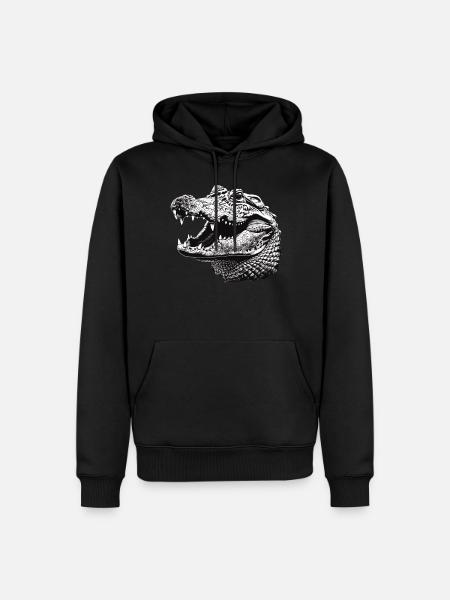 Alligatoren Alligator - Men’s Premium Organic Hoodie - black