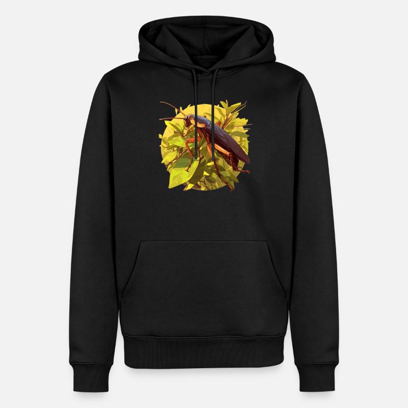 cafards cafards cafards cafard - Sweat à capuche Premium bio Homme - noir