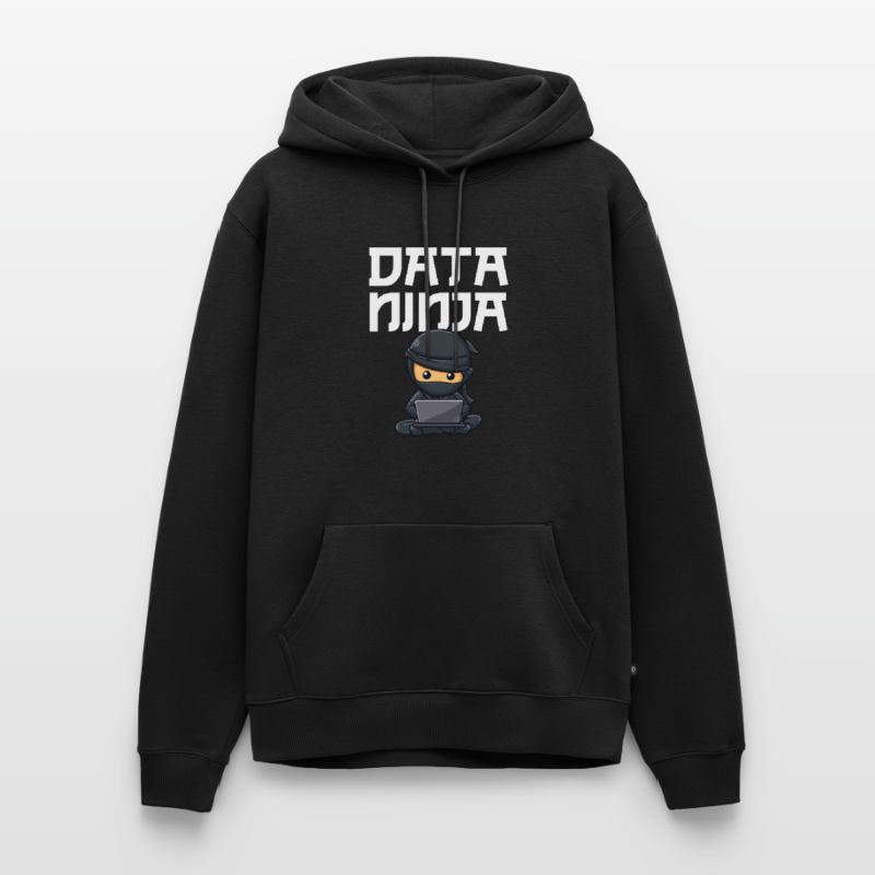 Data ninja data scientist Männer Premium Bio Hoodie