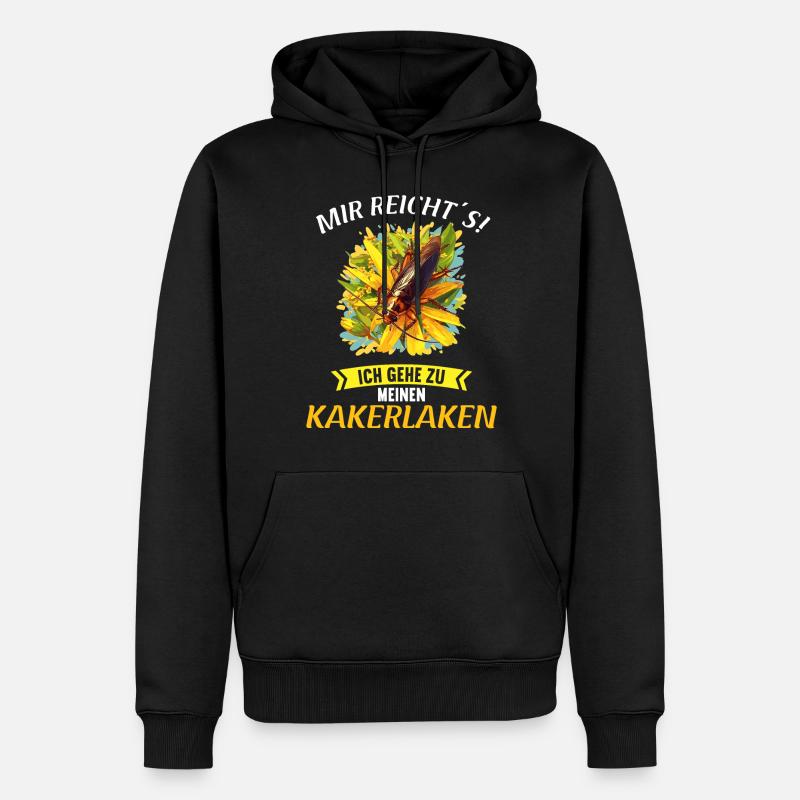 cafards cafards cafards cafard - Sweat à capuche Premium bio Homme - noir