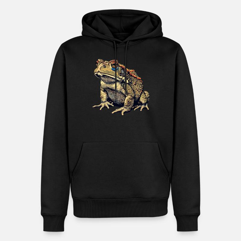 Crapaud crapaud crapaud - Sweat à capuche Premium bio Homme - noir