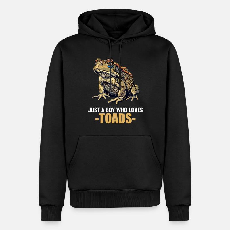 Toad Toads Toad - Men’s Premium Organic Hoodie - black