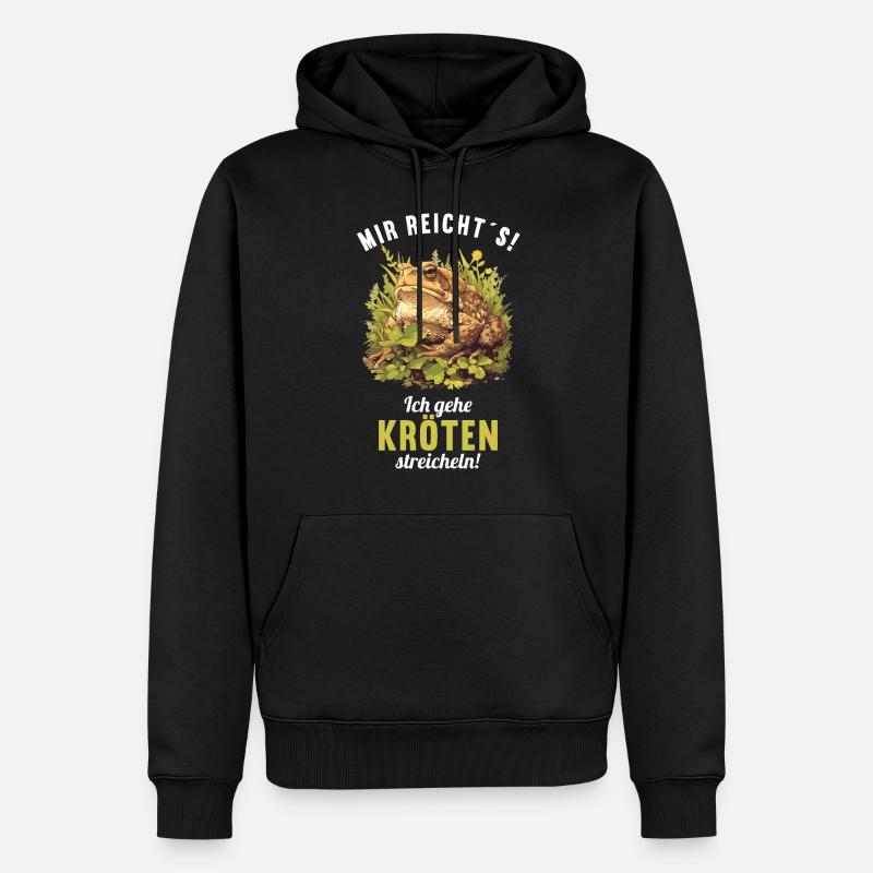 Toad Toads Toad - Men’s Premium Organic Hoodie - black