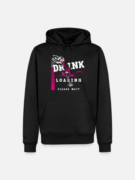 Bartender Mixologist Drink Loading - Männer Premium Bio Hoodie - Schwarz