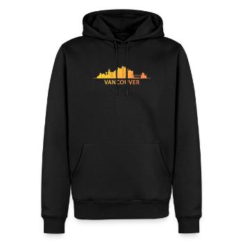 Vancouver Canada, canadian - Männer Premium Bio Hoodie - Schwarz - Vorne - Nico (187cm)
