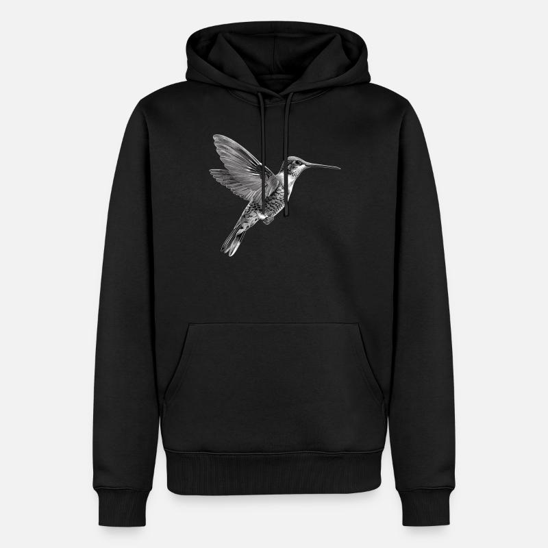 Colibri Kolibris Kolibri - Sweat à capuche Premium bio Homme - noir