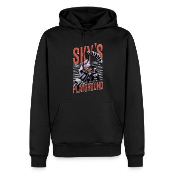 Paragliding Paraglider Gleiter - Männer Premium Bio Hoodie - Schwarz - Vorne - Nico (187cm)
