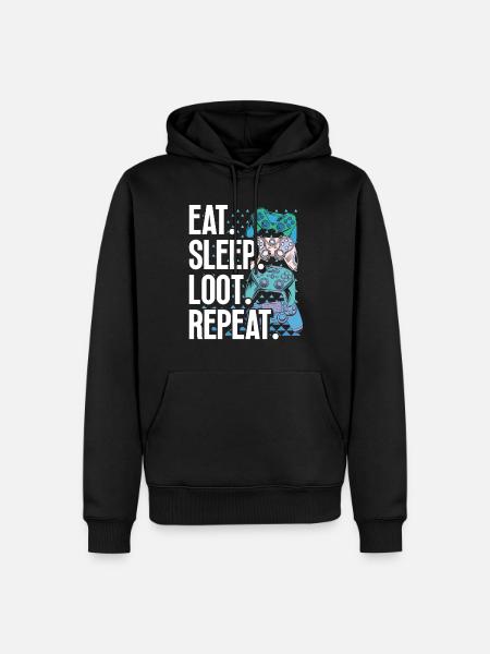 Gaming Stuff Video Game Gamer Gaming Video Games - Men’s Premium Organic Hoodie - black