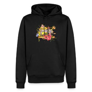 Seamstress Sewing Lover Sewing Machine - Männer Premium Bio Hoodie - Schwarz - Vorne - Nico (187cm)